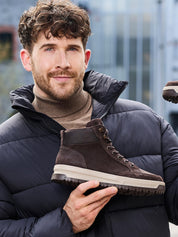 02288 Montaro Leather High-Top Brown
