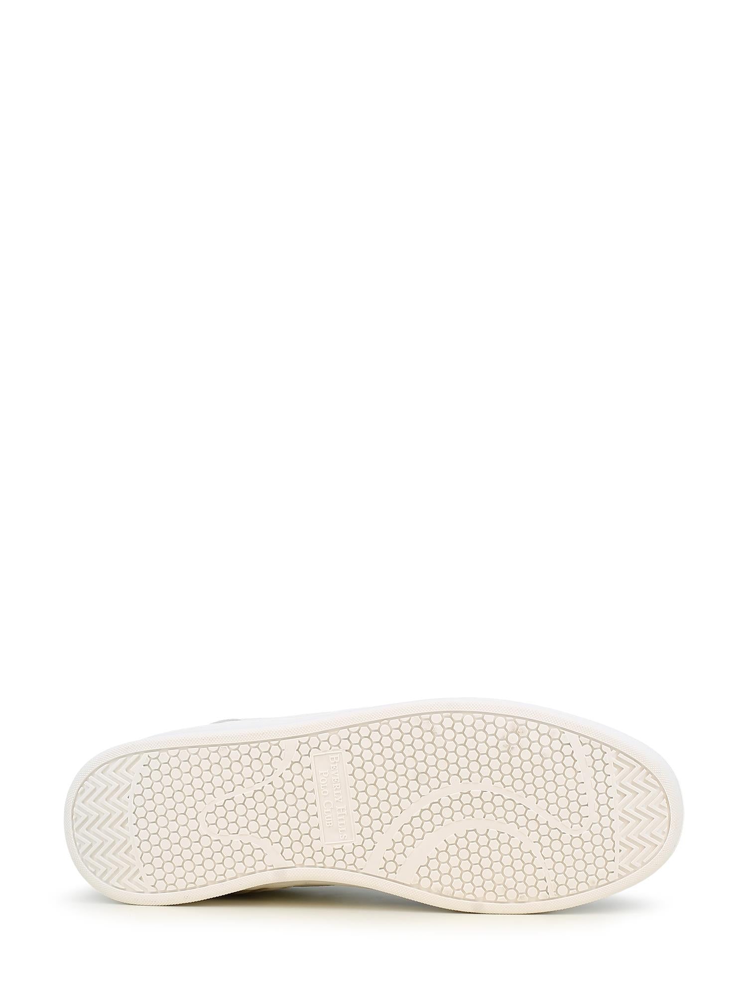 01625 White Lace-up Sneakers