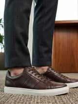 06105 Cascais Leather Sneakers Brown
