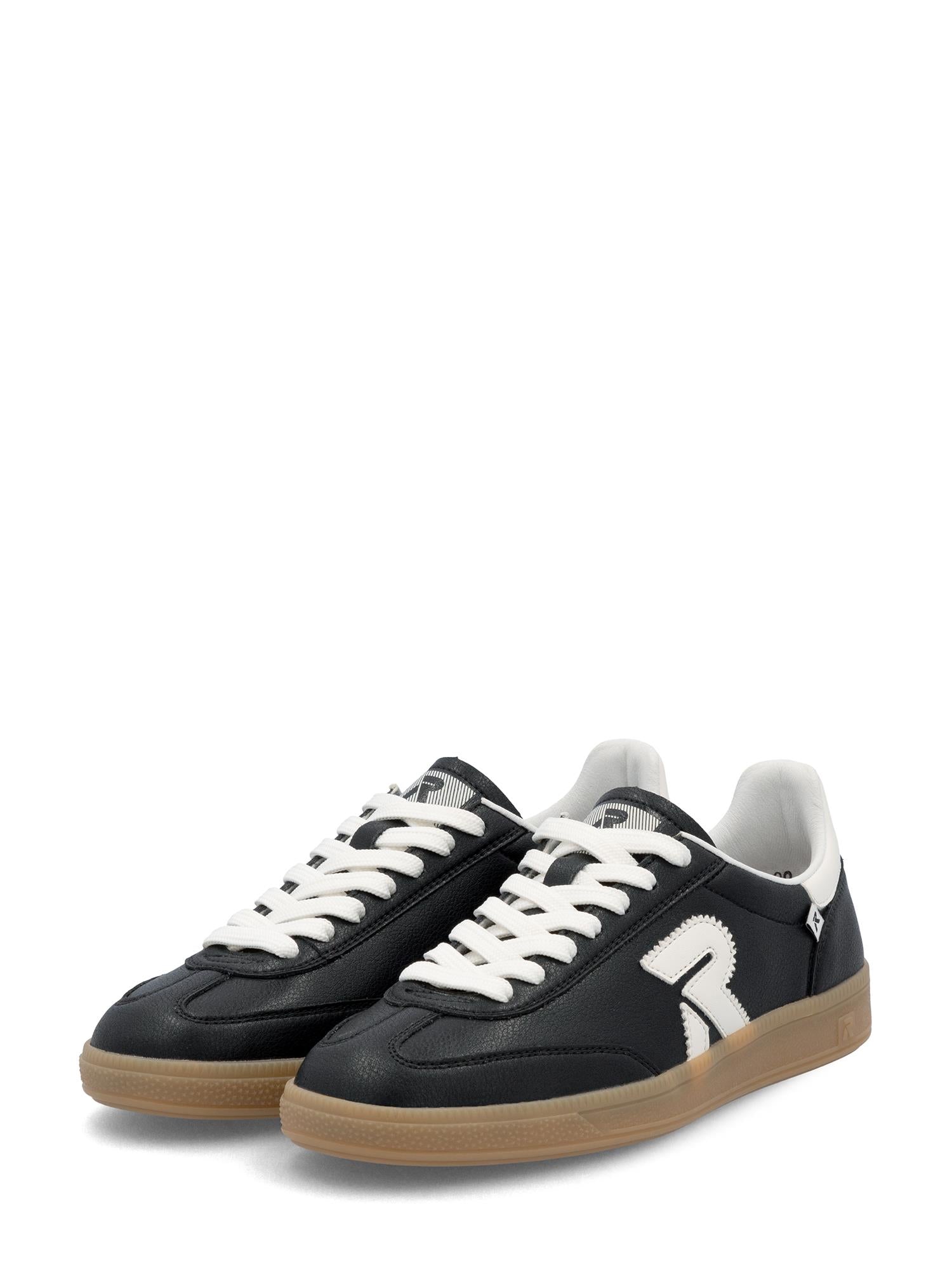 03470 San Diego Leather Sneaker Women Black
