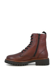 05362 Savona Leather Lace Boots Burgundy