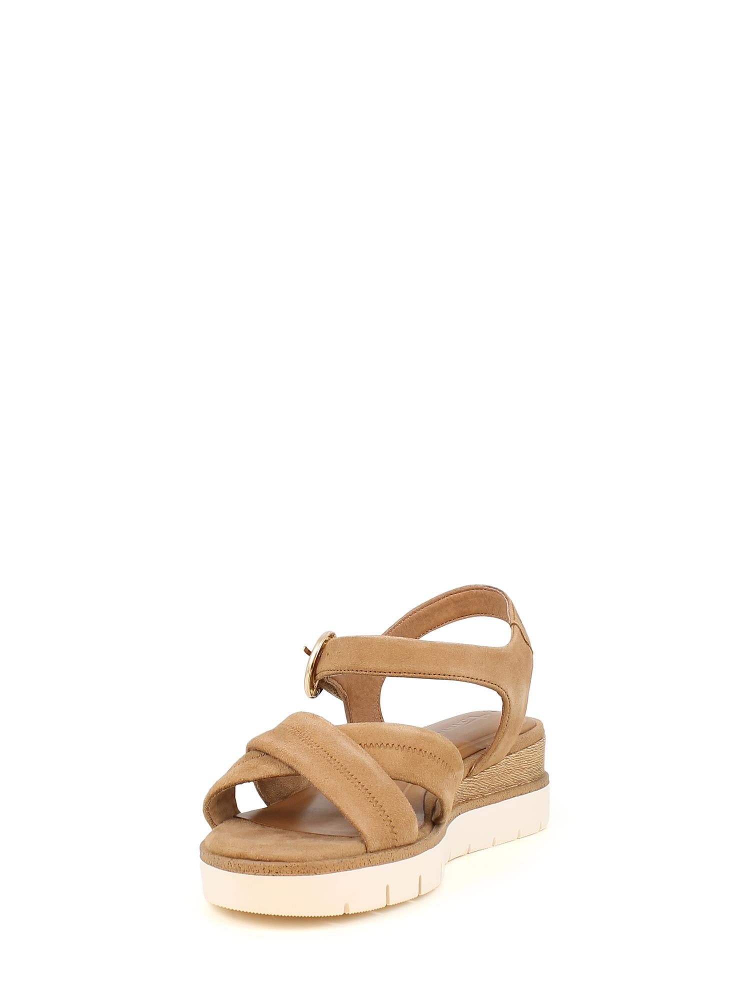 07387 Sandy Leather Sandal