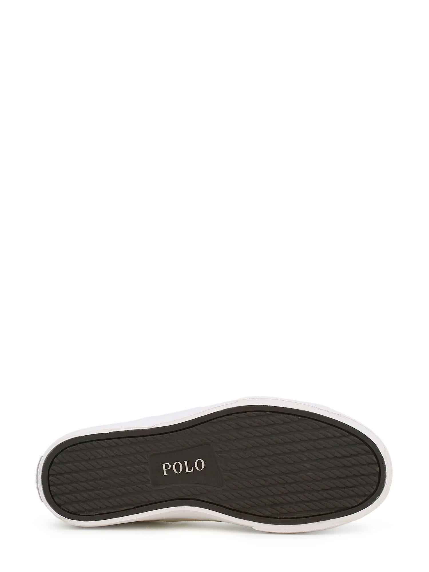 02736 Ralph Lauren Sayer Canvas Trainer