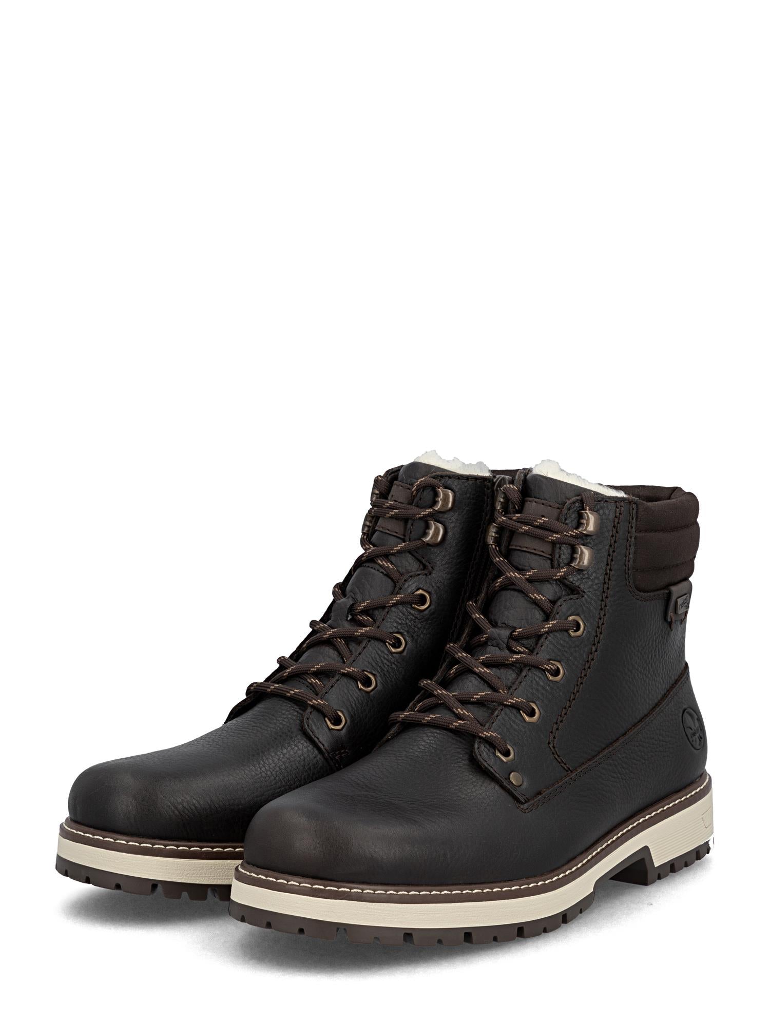 04843 Ullfôret boots med vendbare brodder