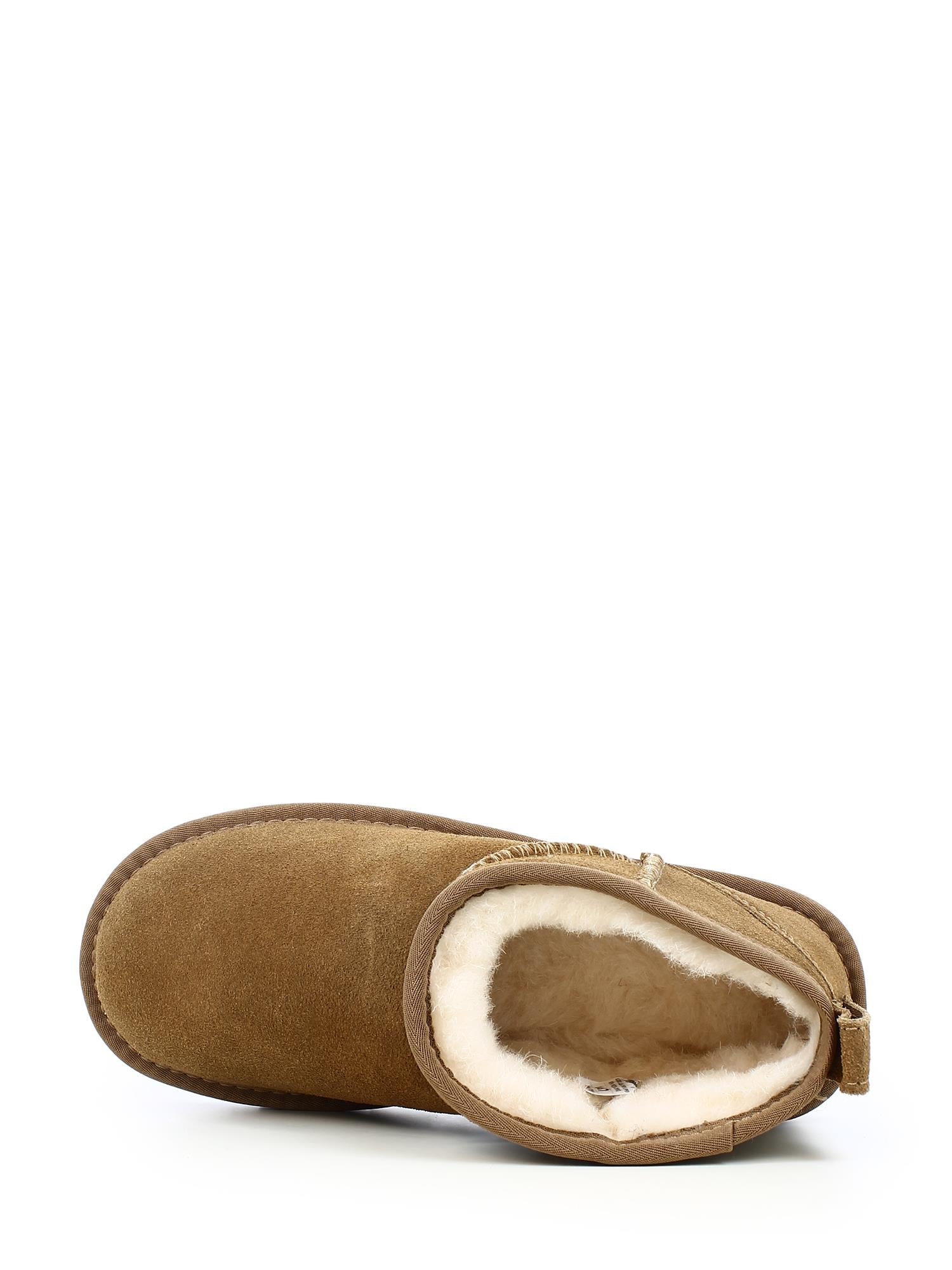05420 Chestnut low wool suede water resistant