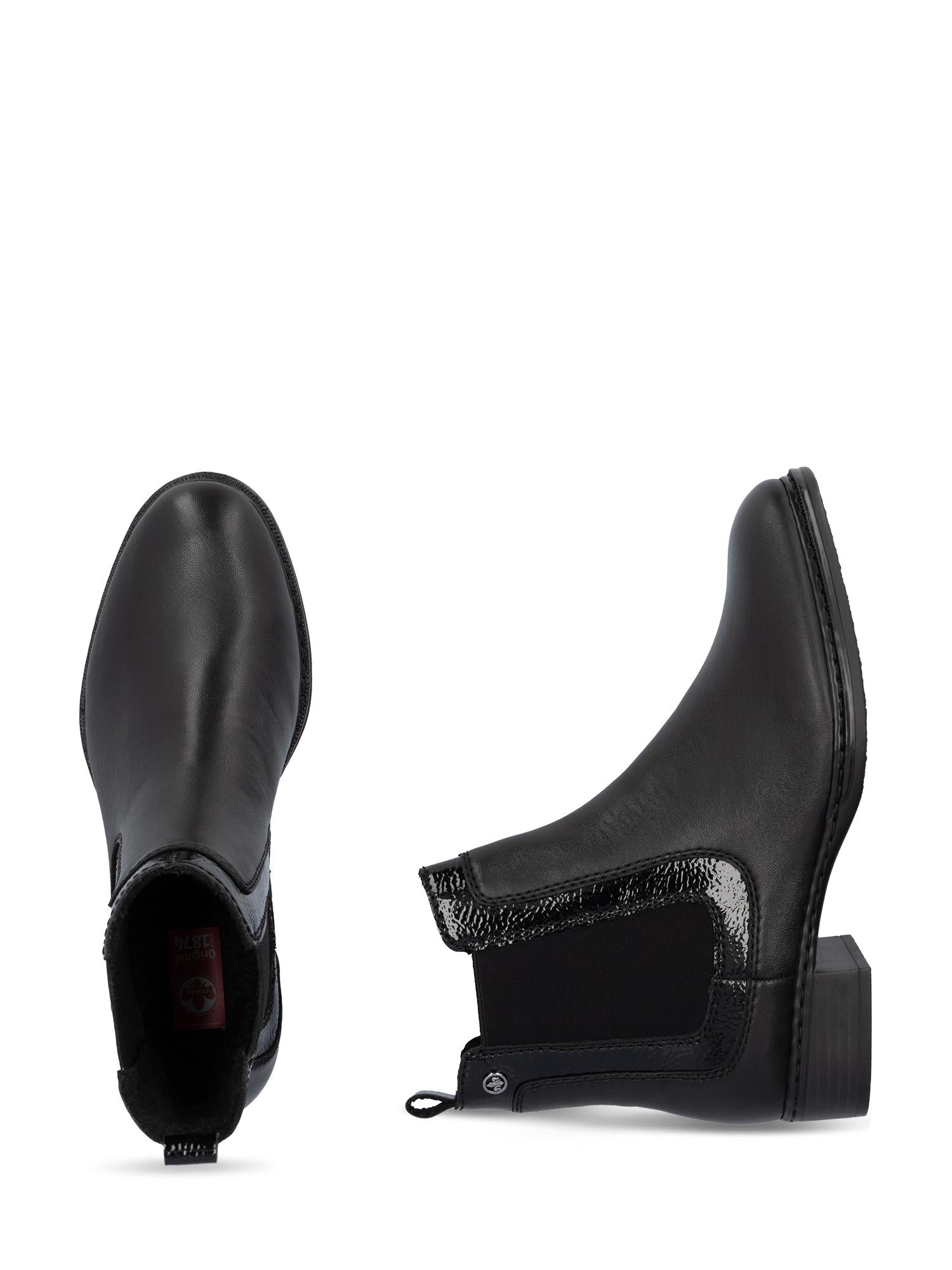 04865 Elastic Leather Boot
