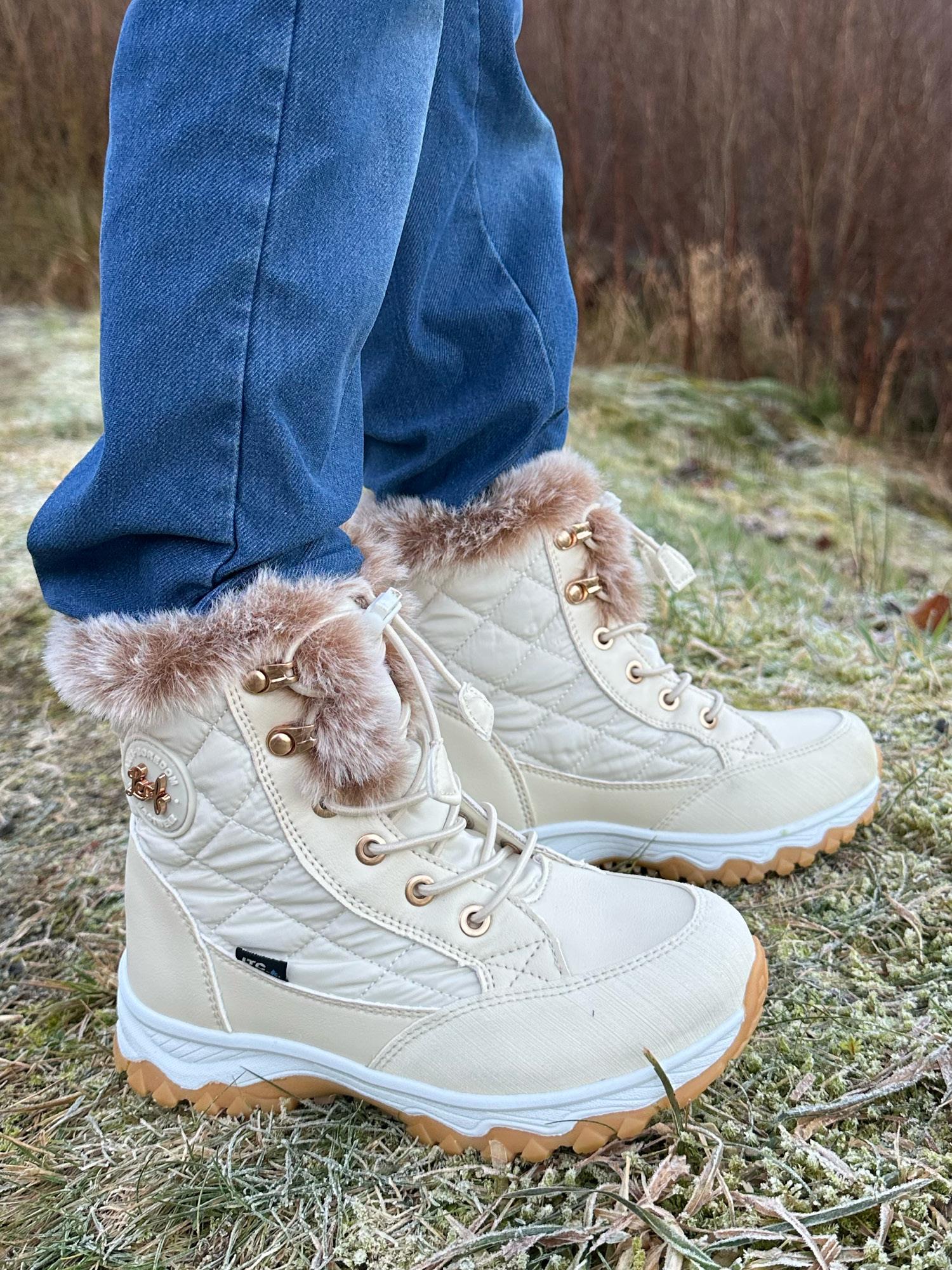 04514 Visby Waterproof Wool Lined Beige