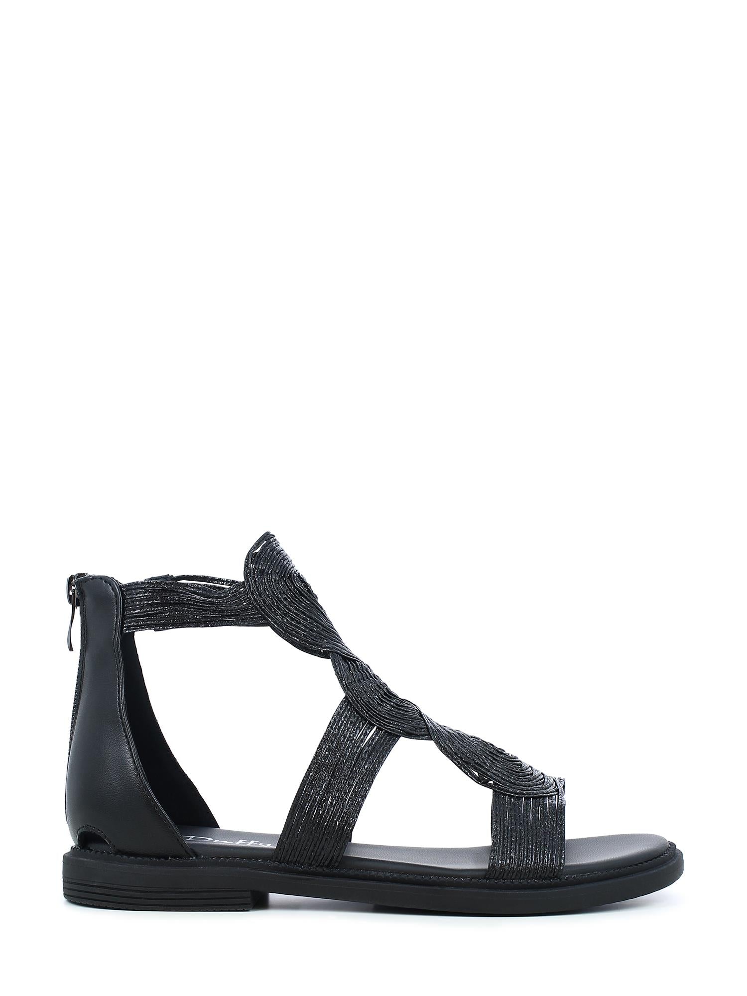 02135 Amelia Gladiator Sandal Black