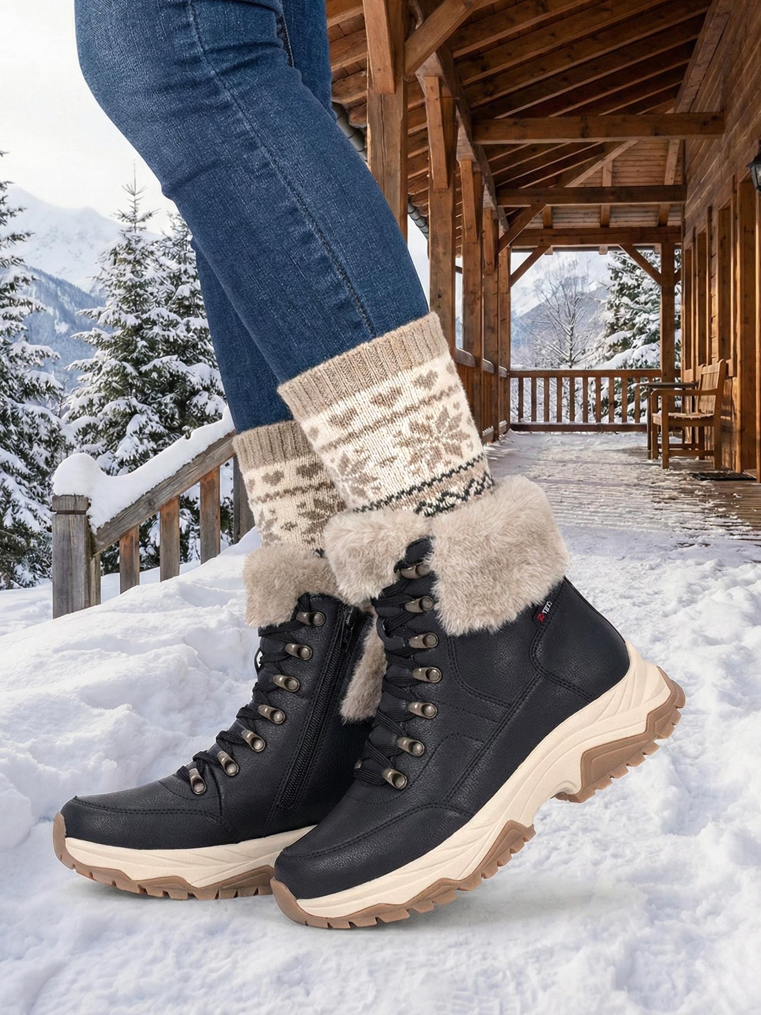 05033 Nordmark Tex Vinterboots Skinn