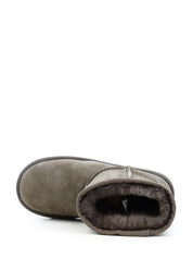 05353 Stone lux wool suede water resistant