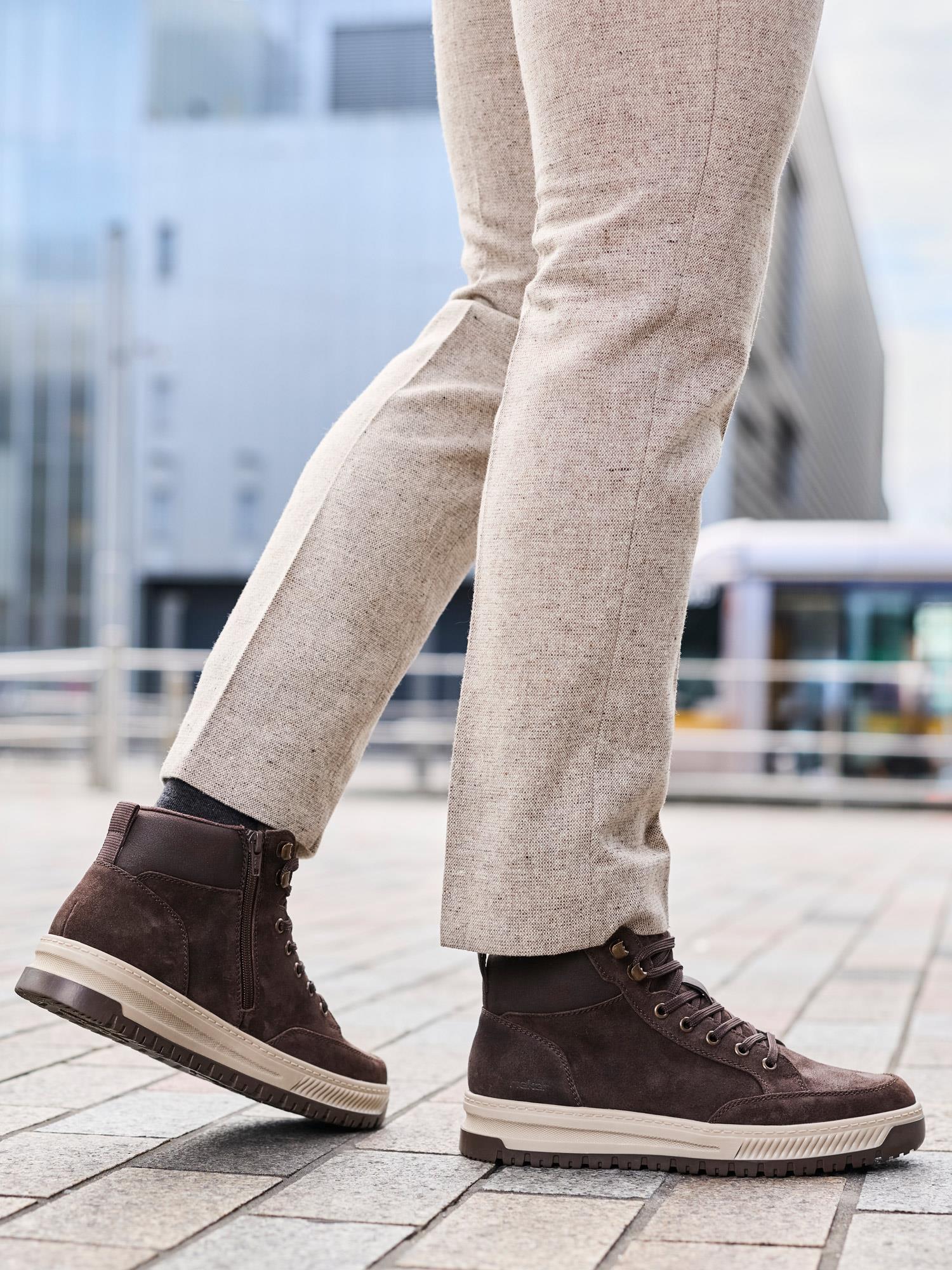02288 Montaro Leather High-Top Brown