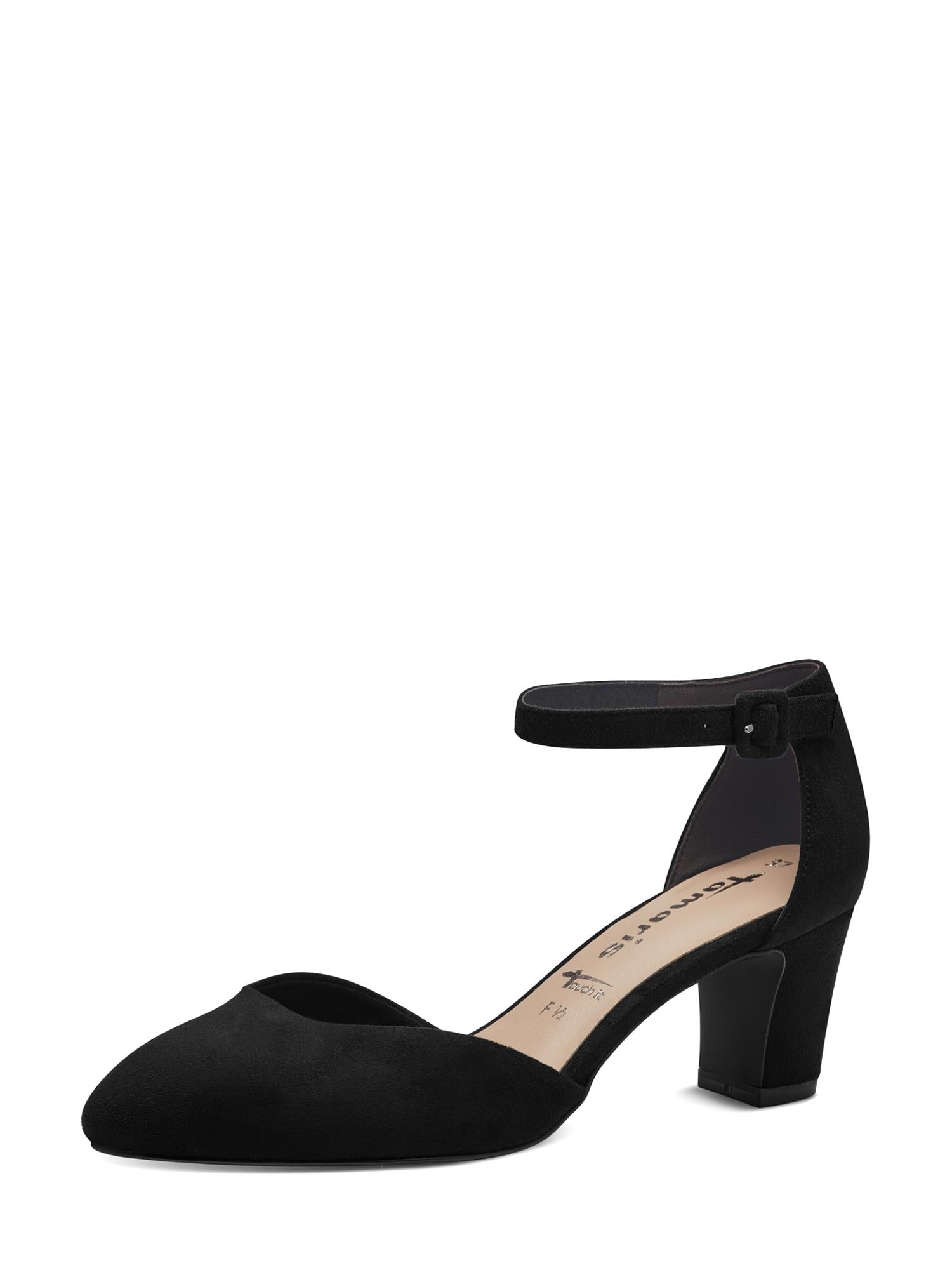 05505 Strappy Heels Black