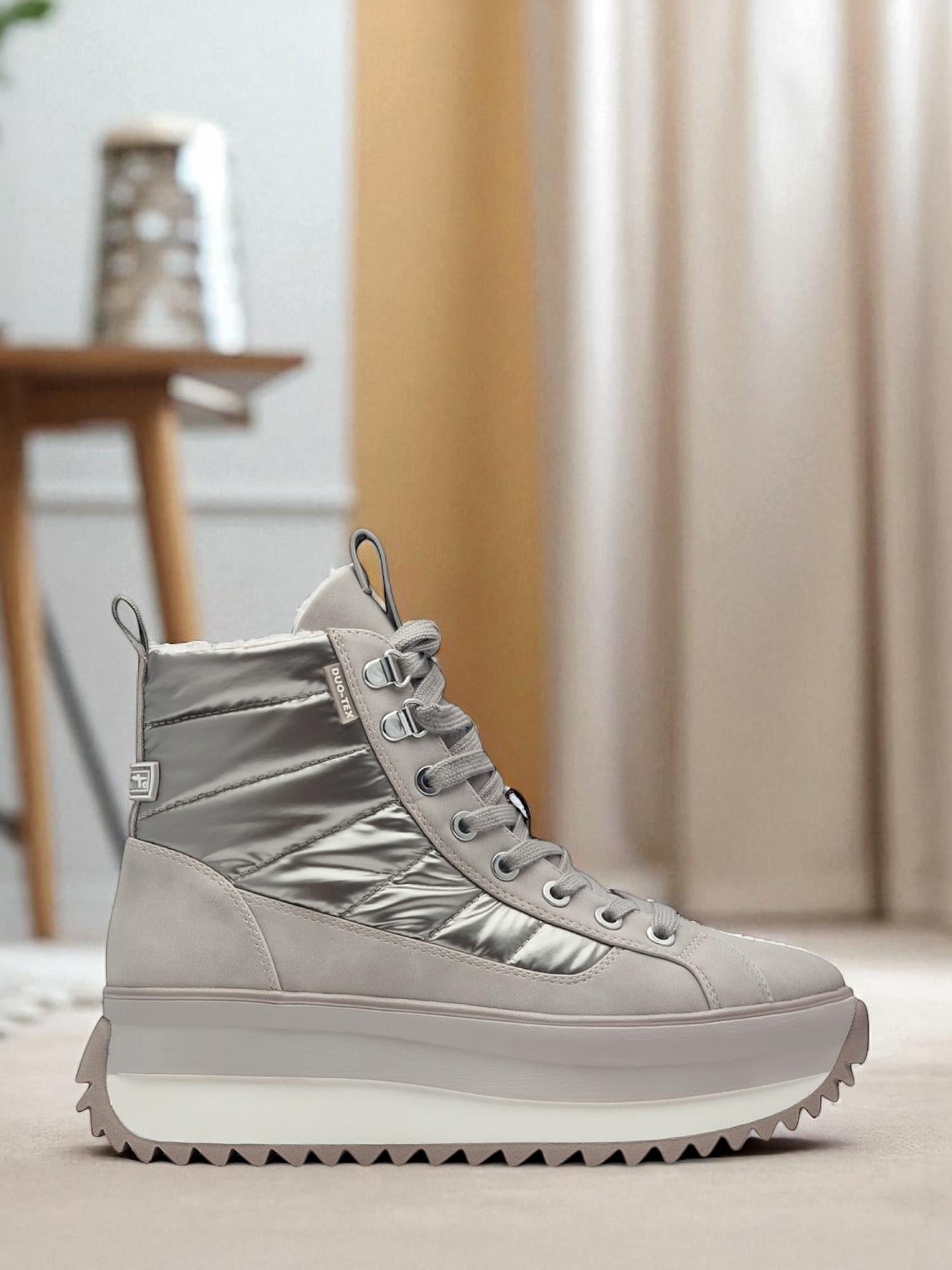 05676 Platform Zip Boot - varmfôret