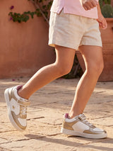 01807 Gold Sneaker