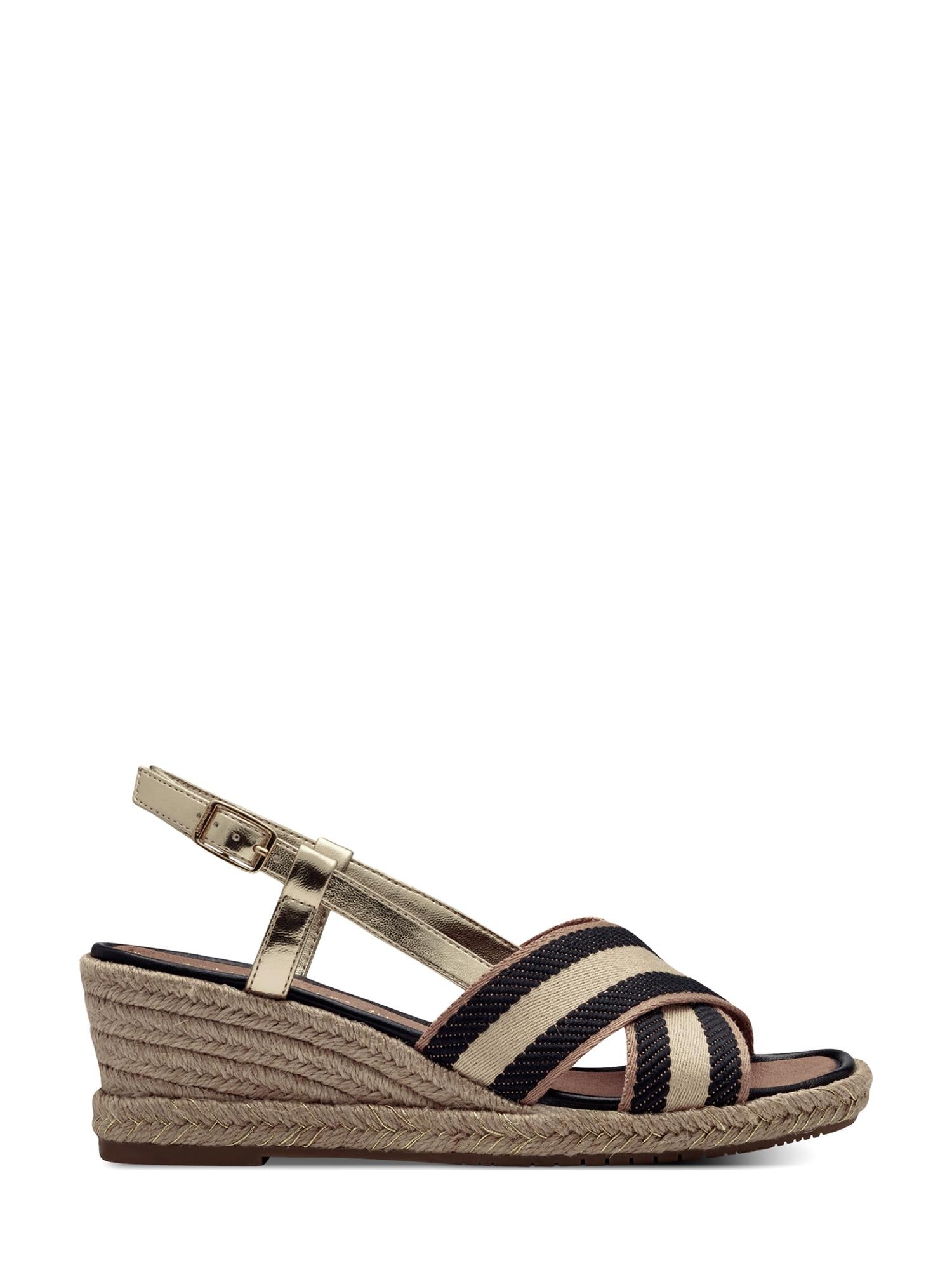 07419 Golden Espadrillos