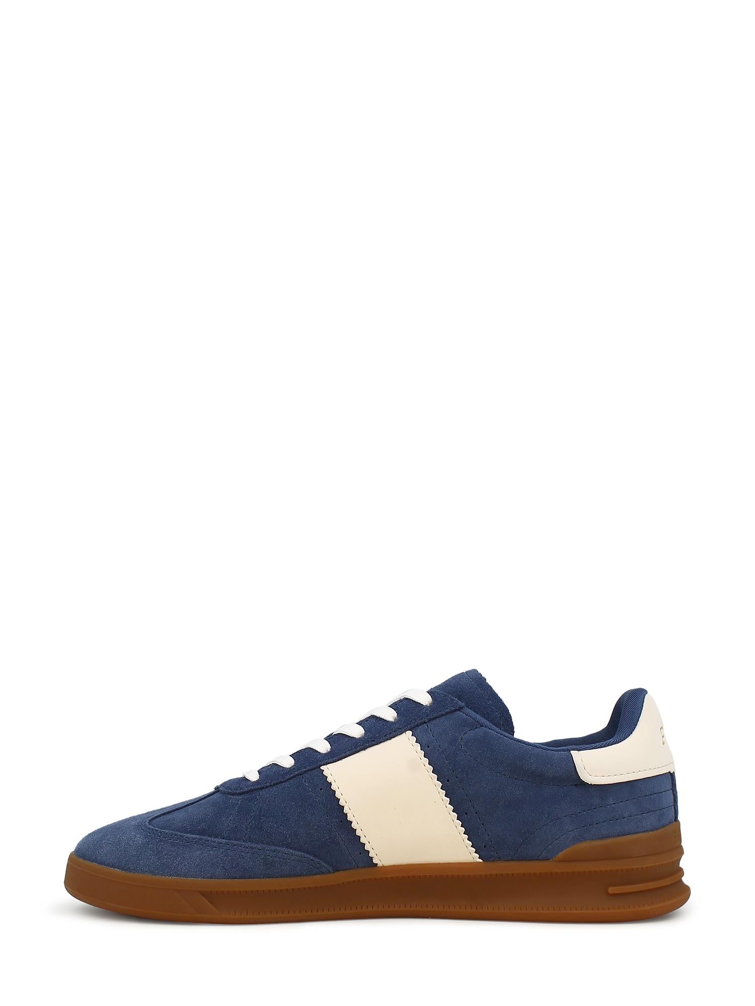 02734 Ralph Lauren Heritage Aera Suede Trainers