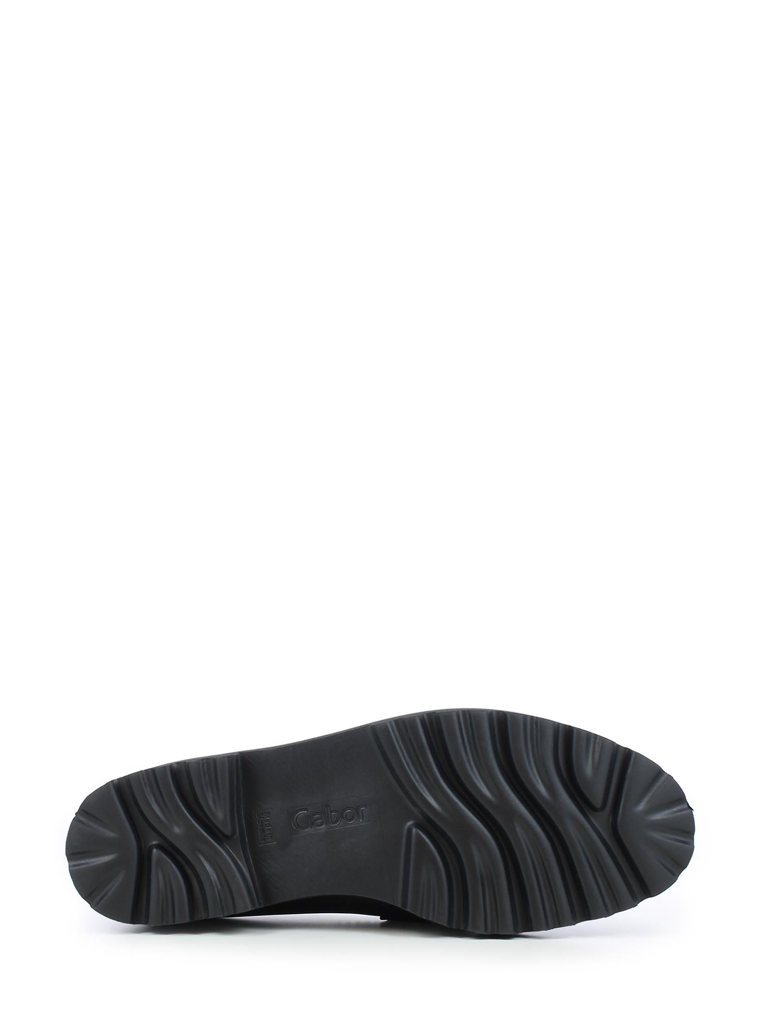 04485 Black Natural Leather Loafer