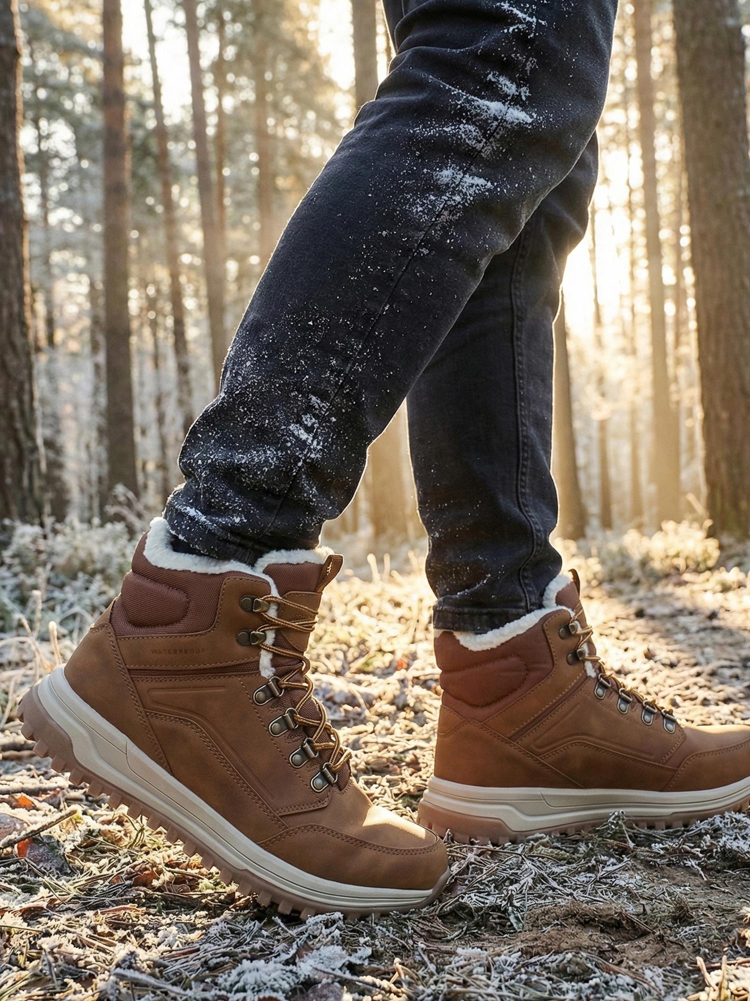 06652 Winter Boot Men Brown