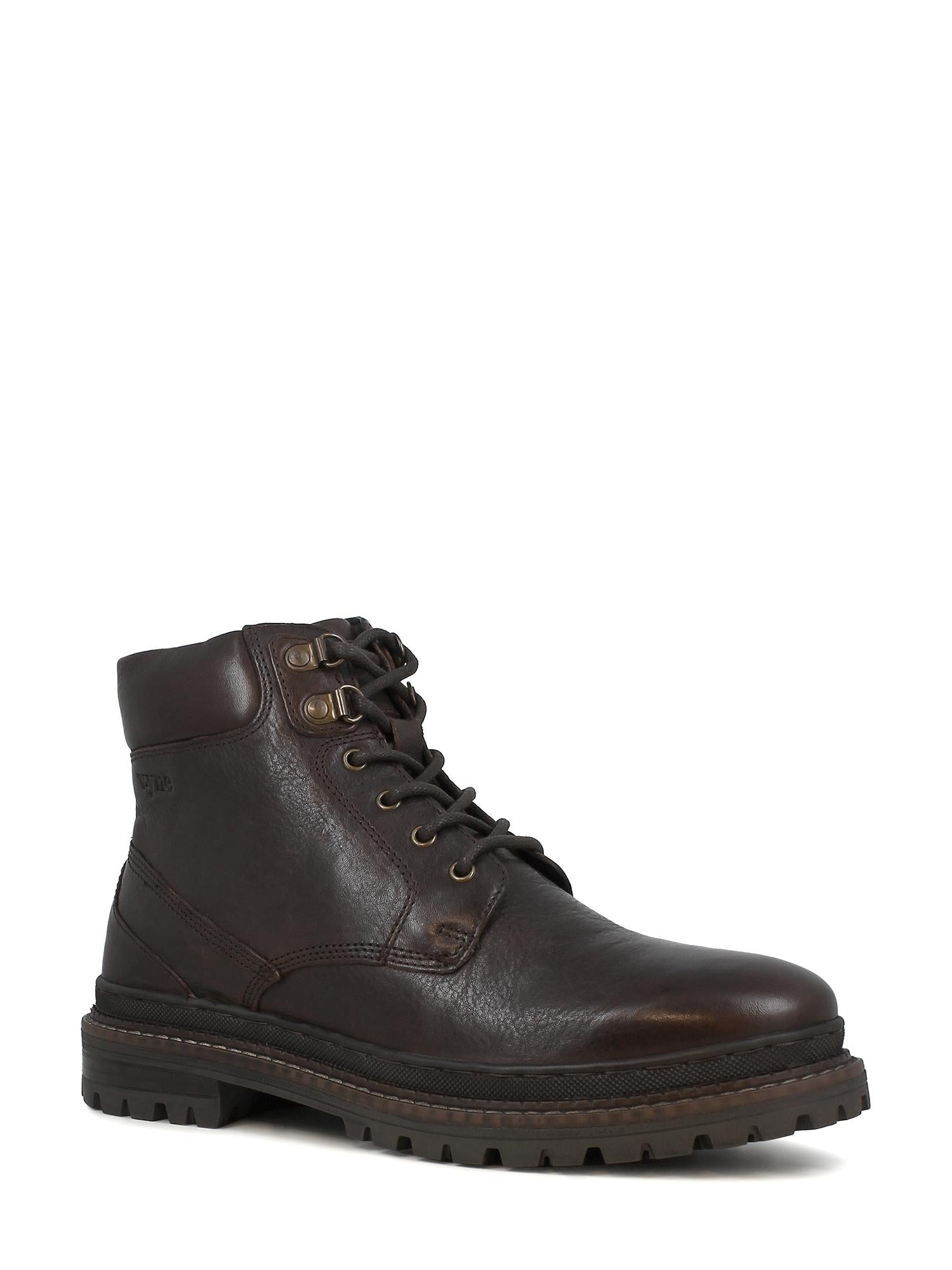06062 Porto Leather Boots Brown