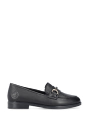 02945 Black Breeze Leather Loafer