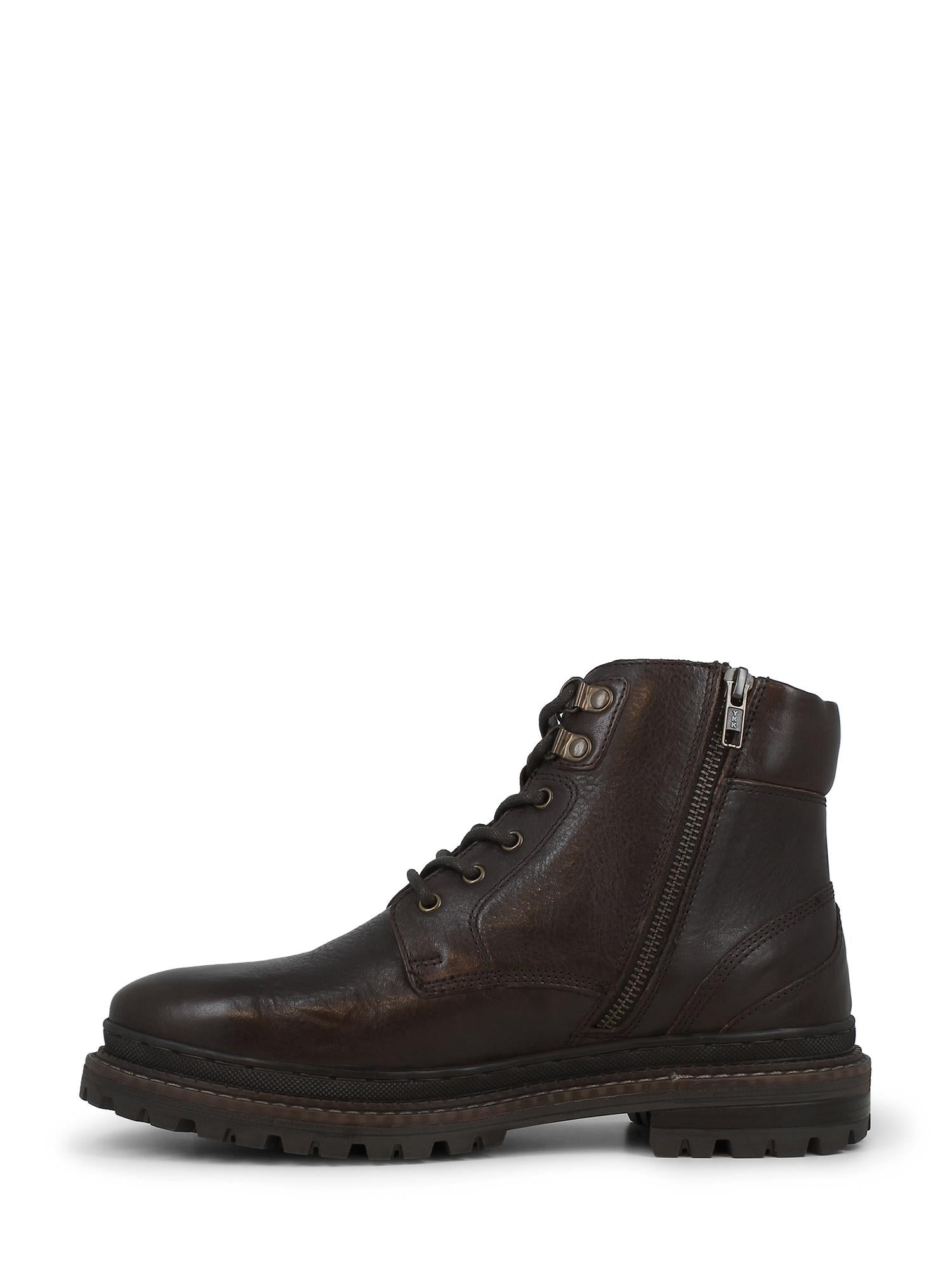 06062 Porto Leather Boots Brown