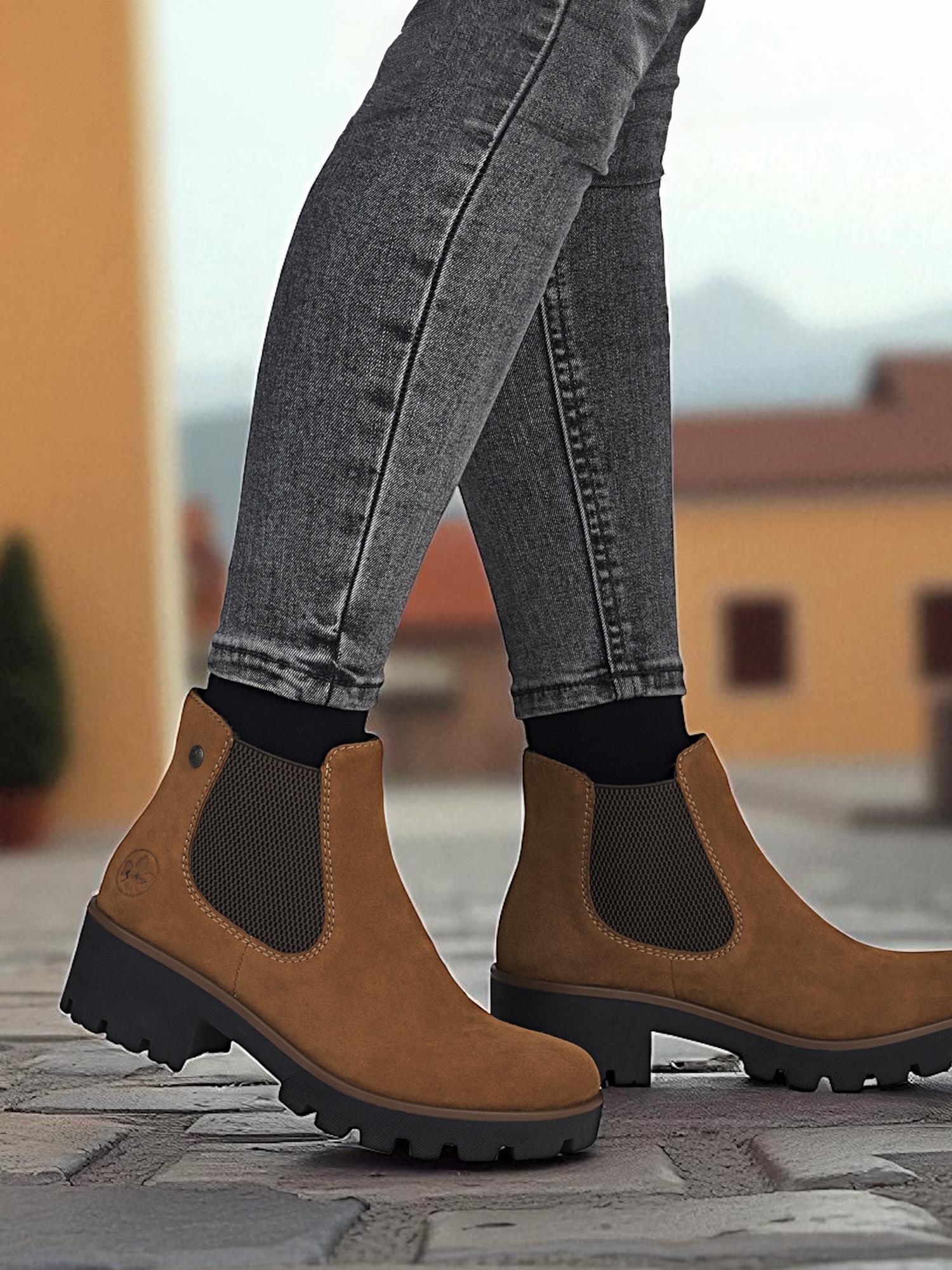 04482 Malou Suede Boots Fleecefôret