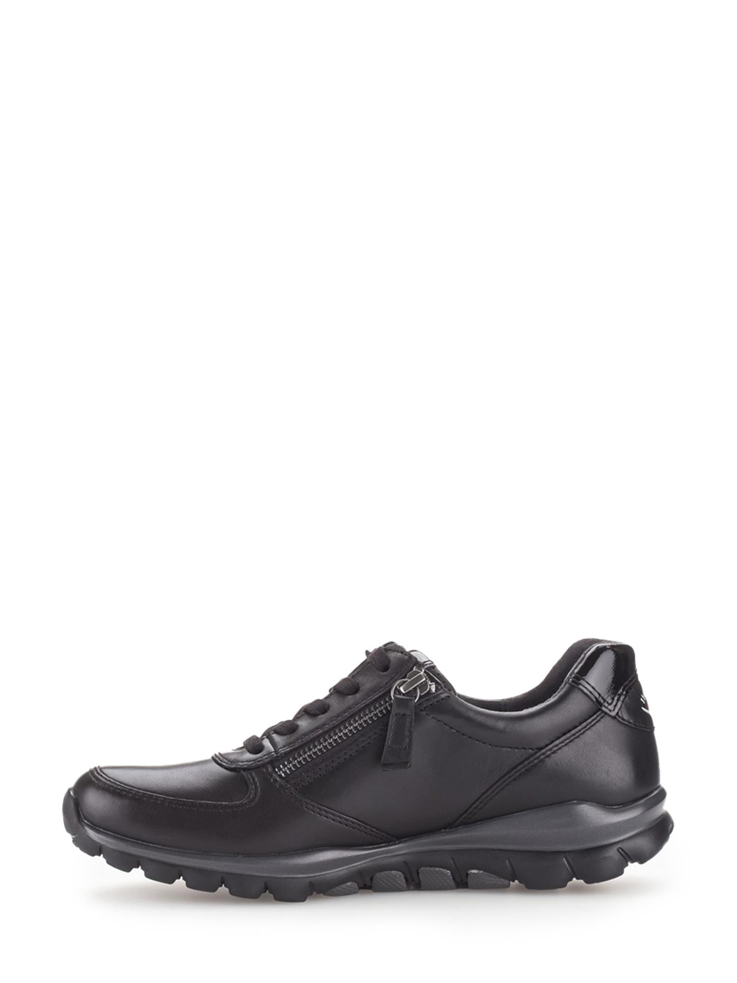 04073 Sort Skinnsneaker