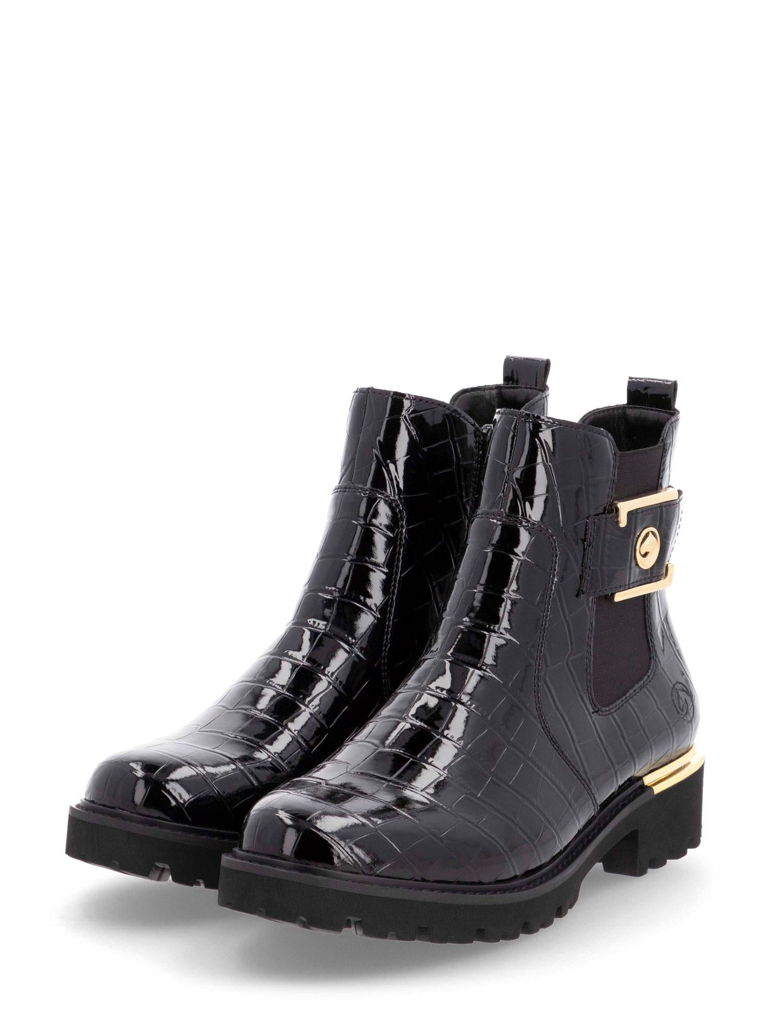 05024 Gold Croc Boot