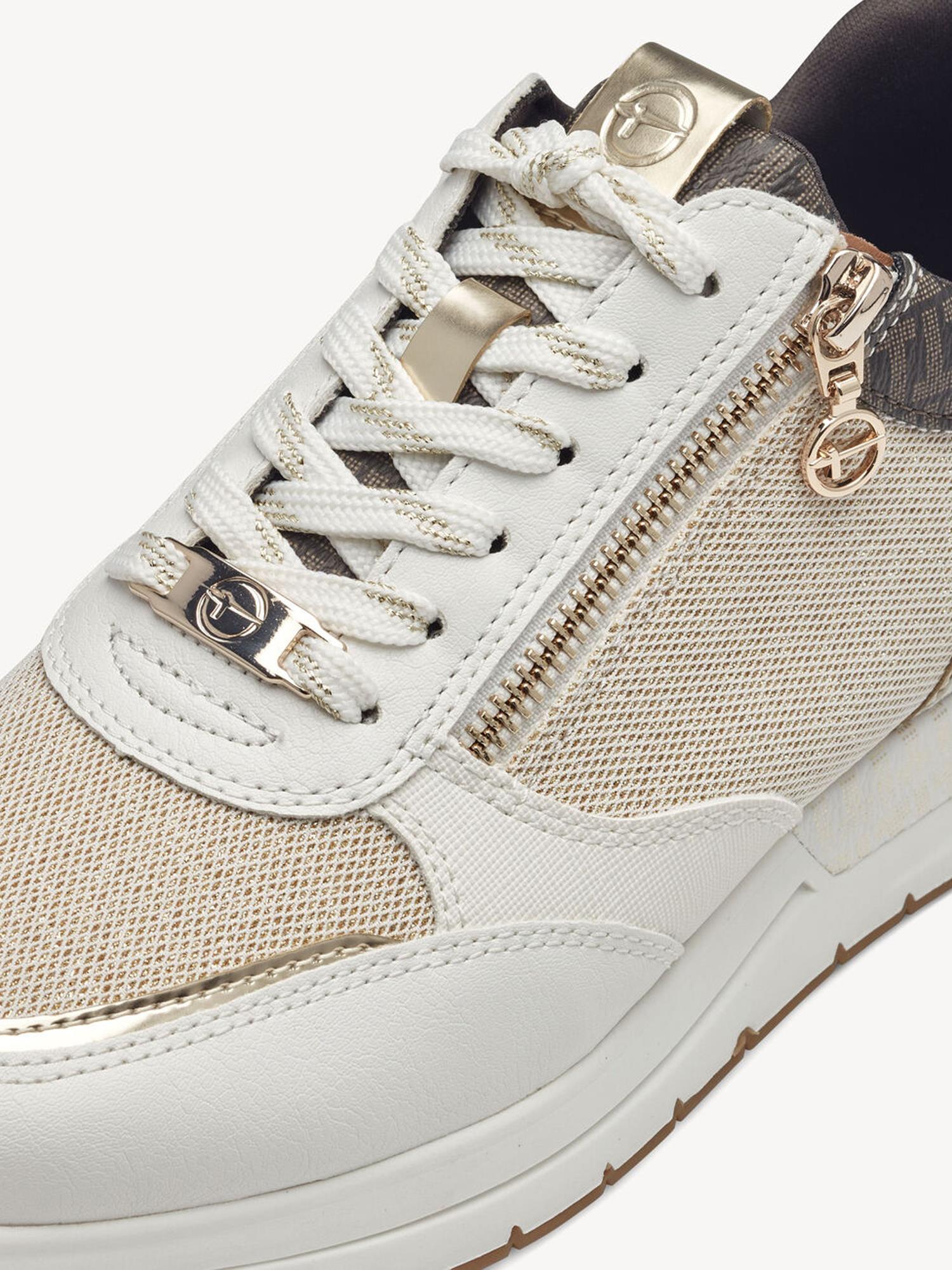 07382 Monogram Gold sneaker