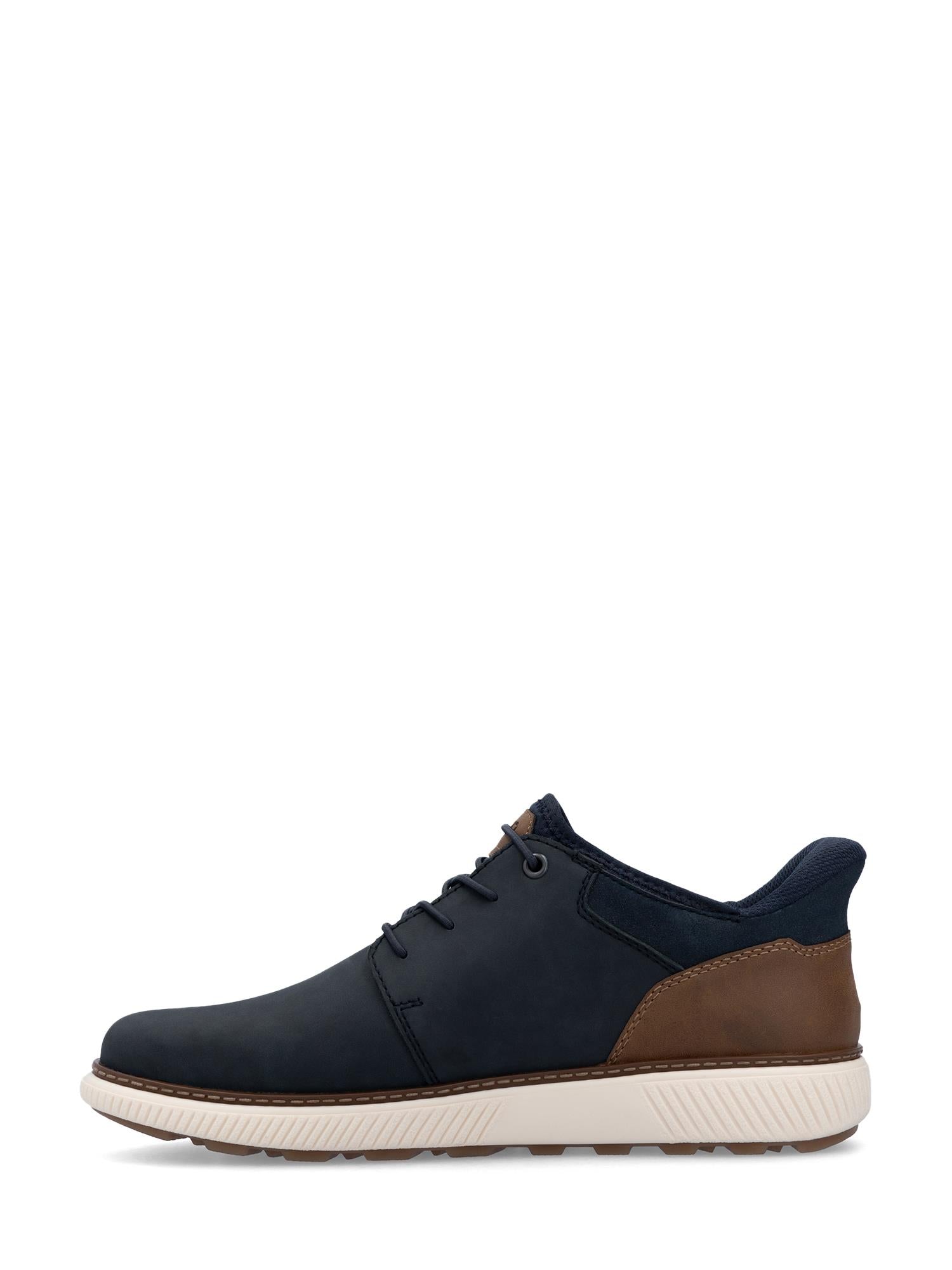 03056  Navy Wide Comfort Slip-on