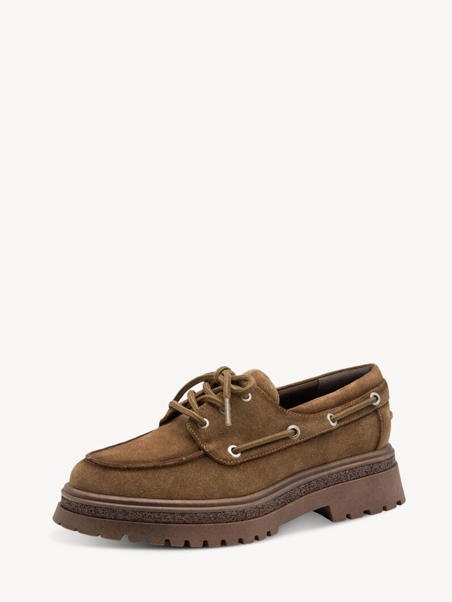 06324 Loria Leather Shoes Brown