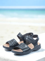 02998 Black ComfortStep Sandal