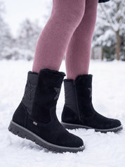 04078 Star Winter Boots Black