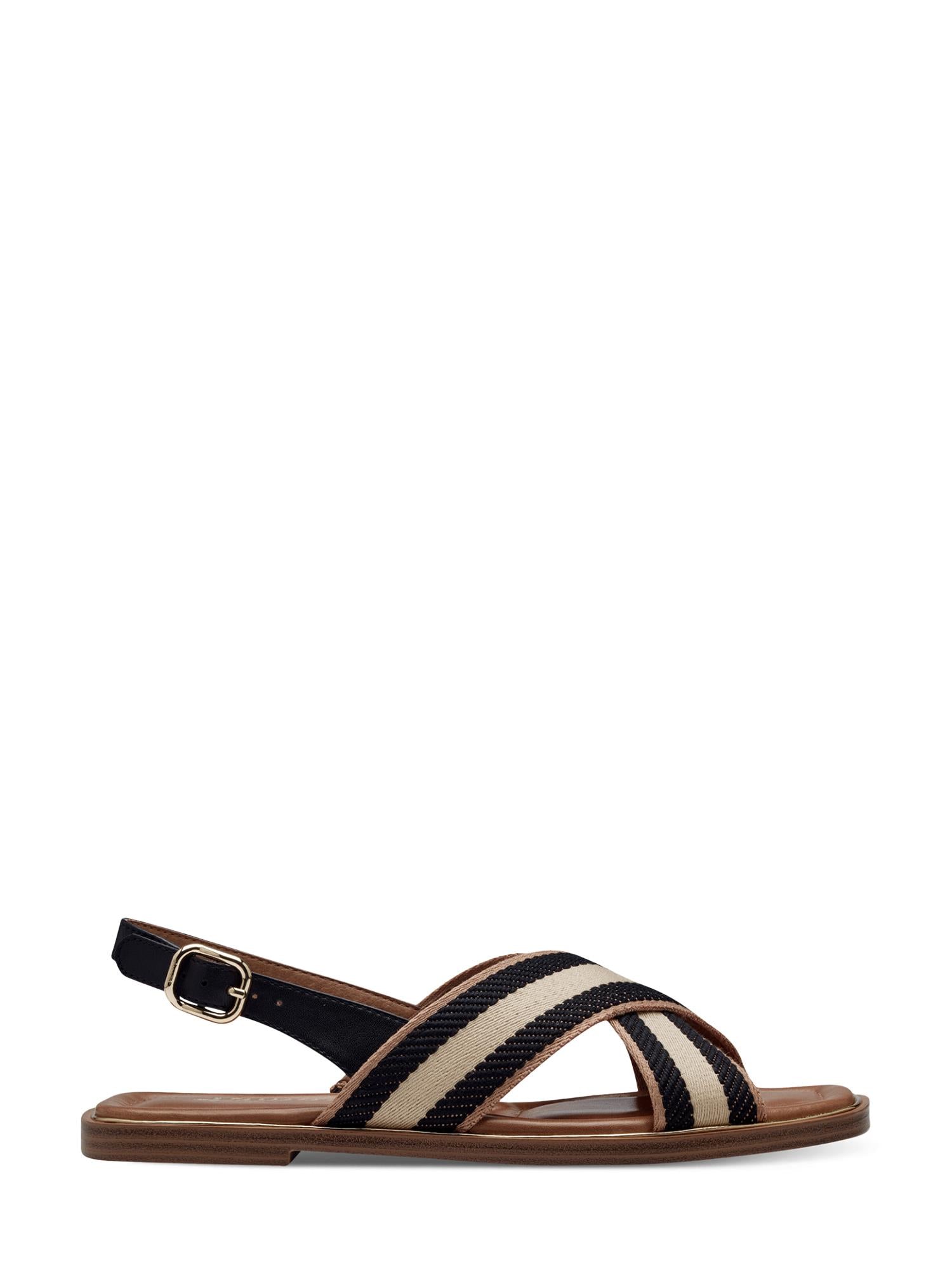 07427 Stripe Sandal