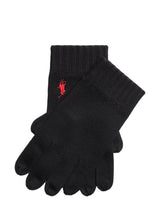 06003 Ralph Lauren Wool Gloves Black