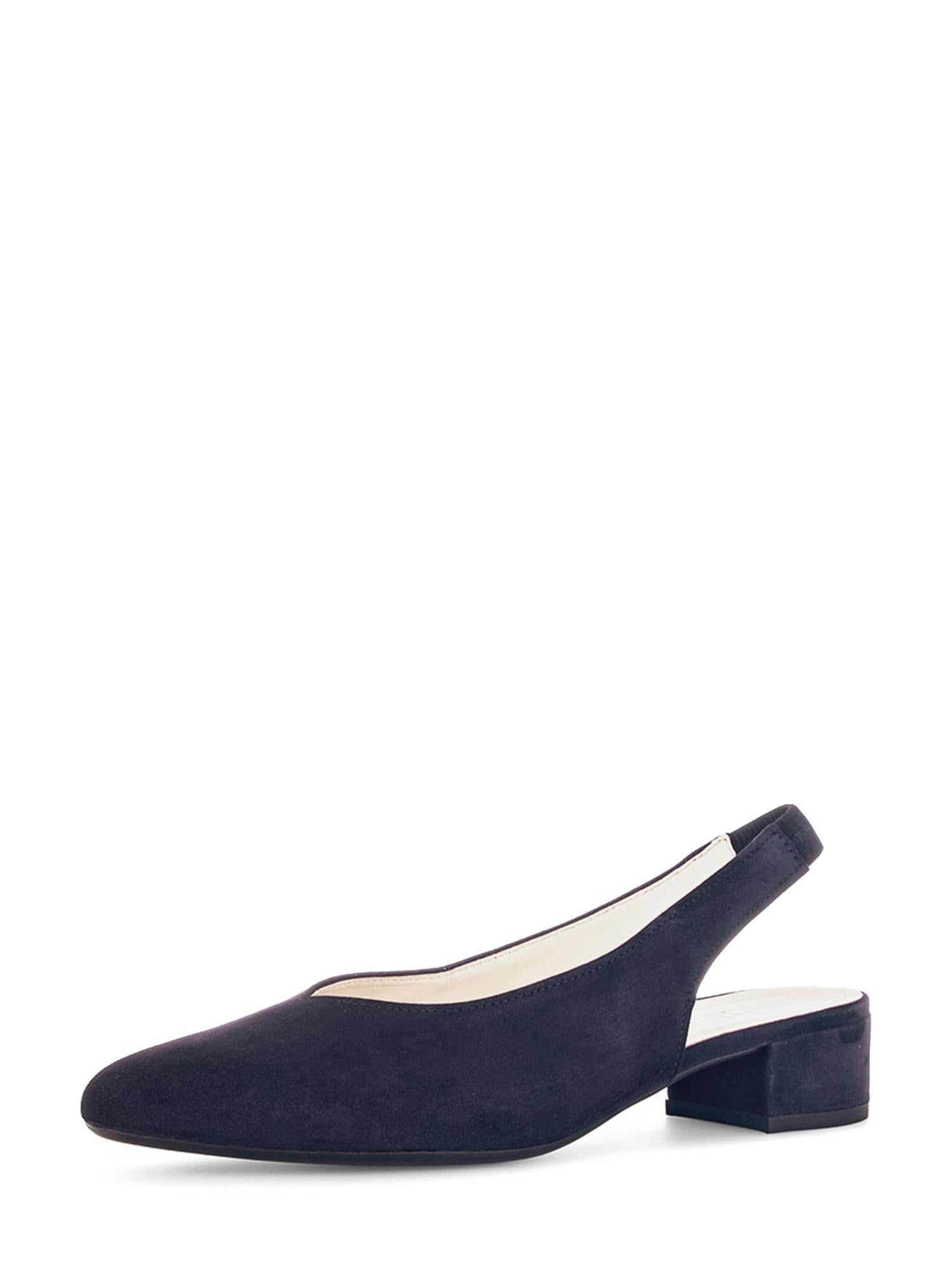 02951 Slingback Pumps Dark Blue
