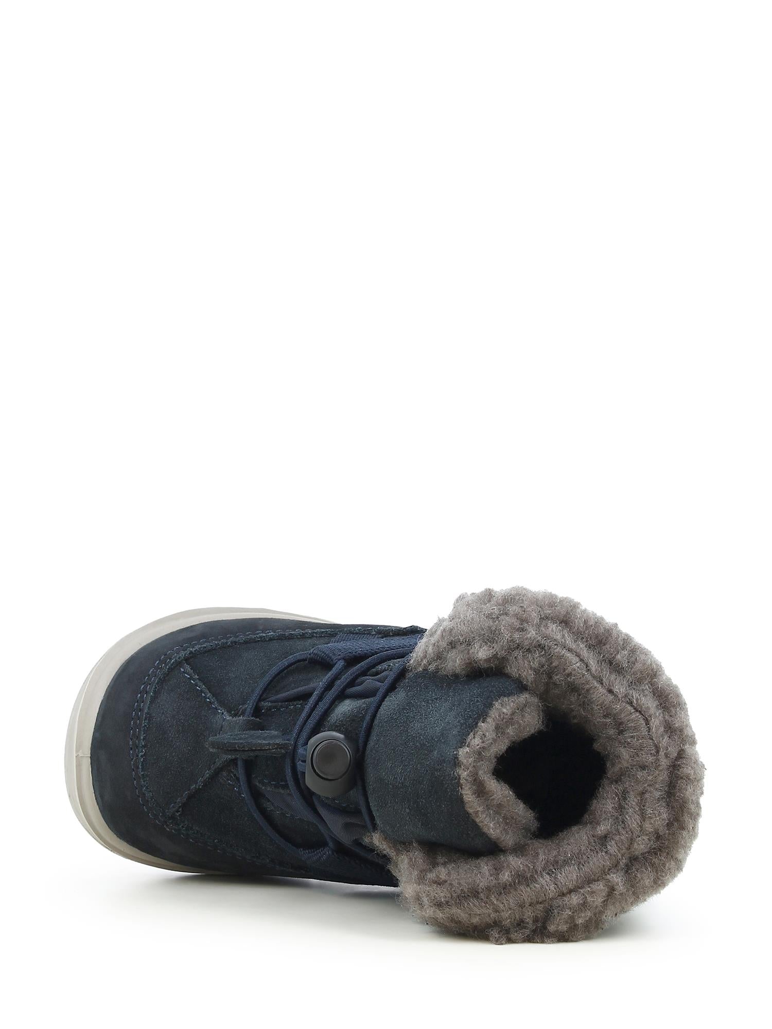 04097 Leather Snowberry Mini Navy Ullfôret