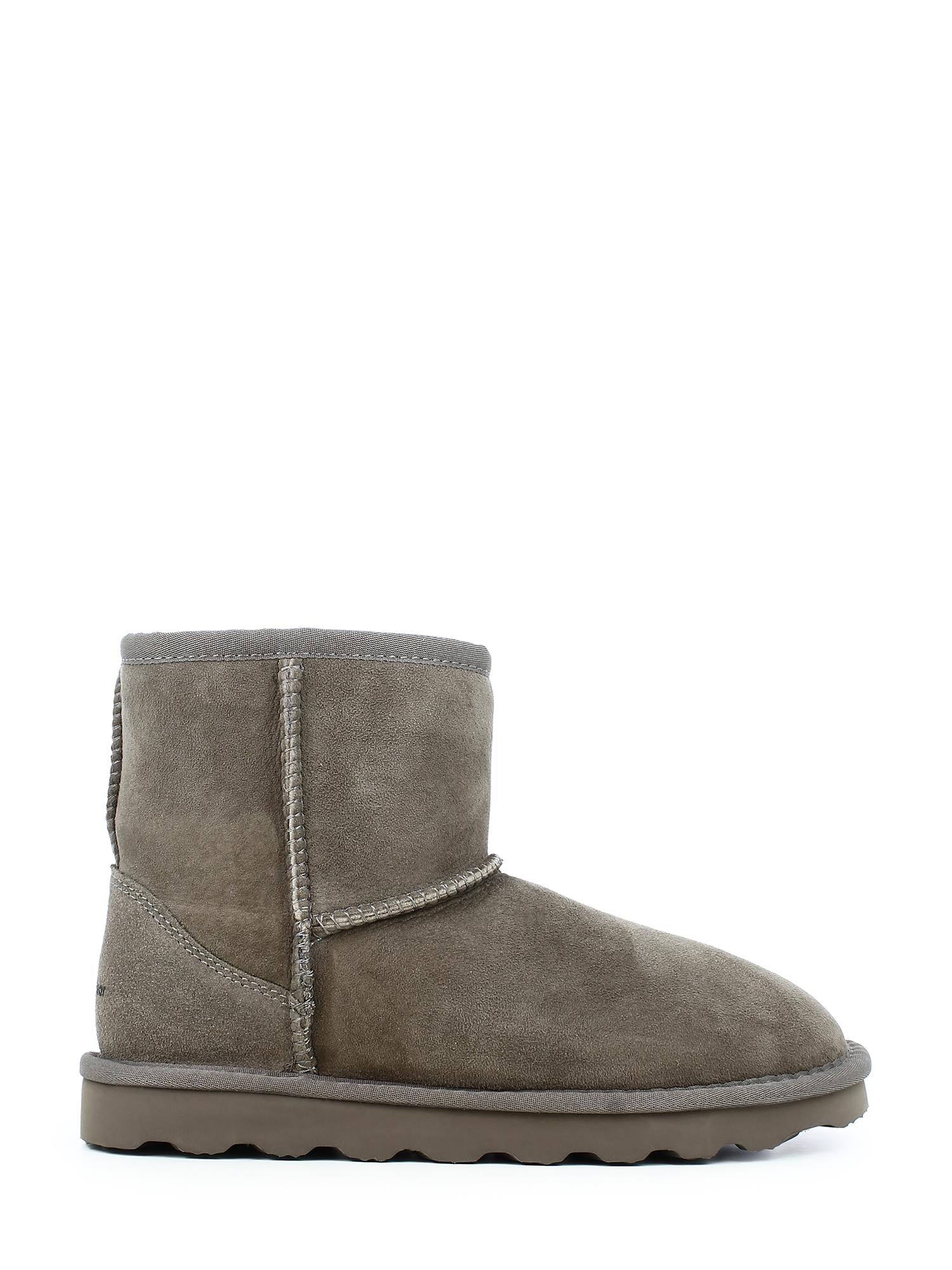 05353 Stone lux wool suede water resistant