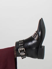 03979 Gatore Buckle Boots