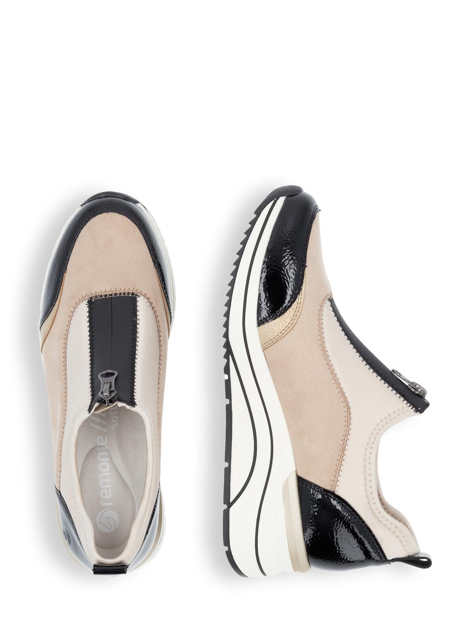 04961 High Soft Multi Sneaker Beige