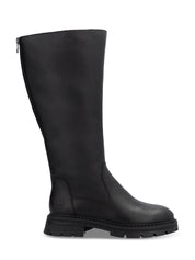 04944 Wide leather boots ullfôret