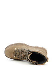 06164 Arezzo Suede Boots Camel