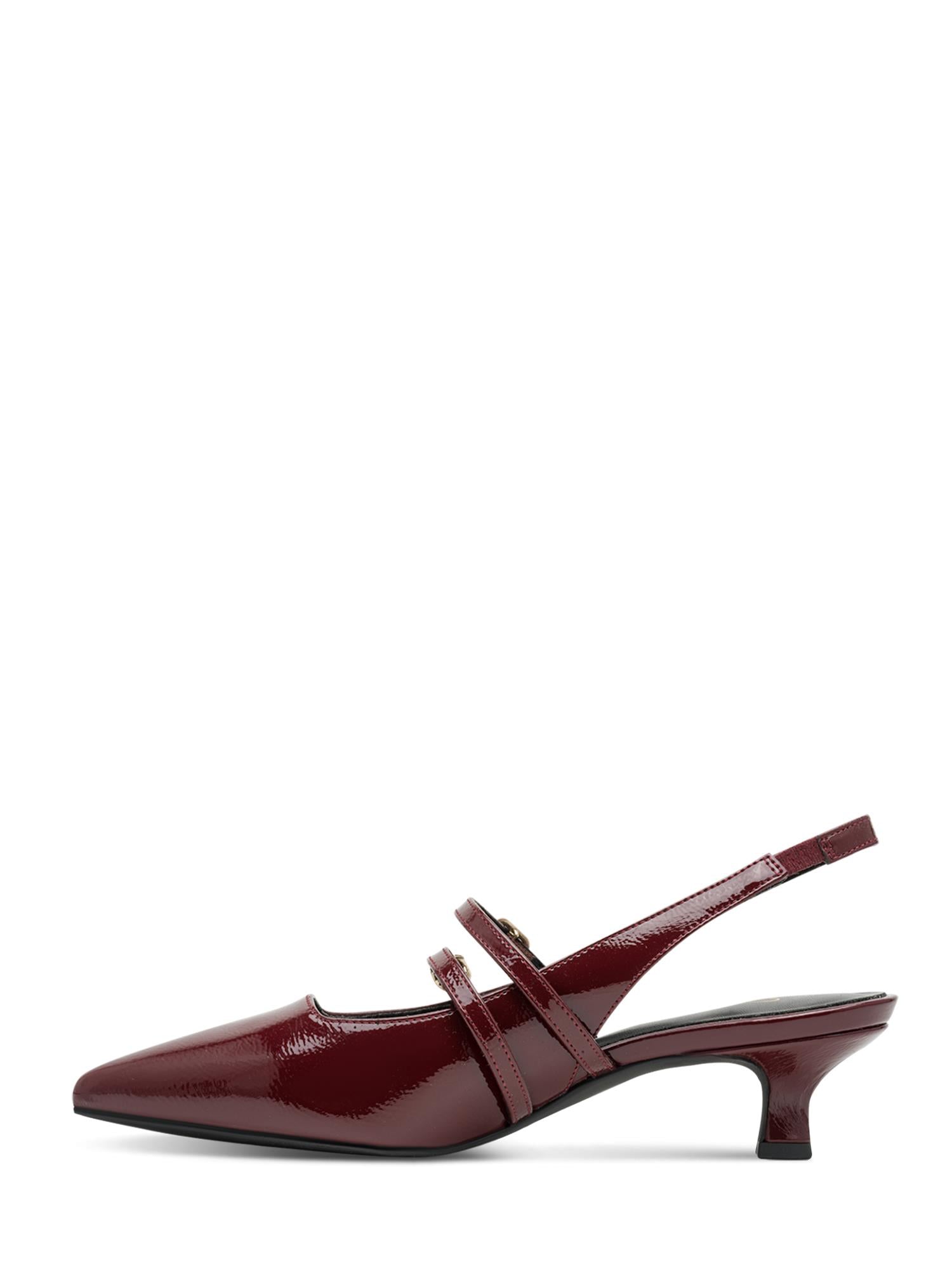 02086 Buckle Slingback Pumps