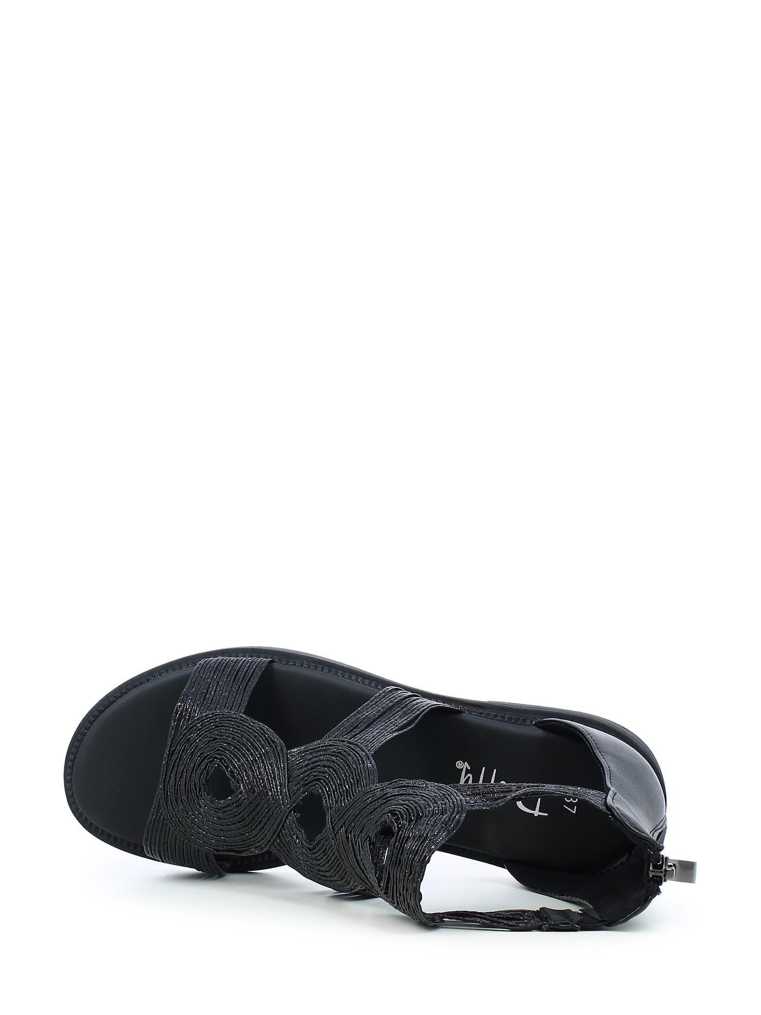 02135 Amelia Gladiator Sandal Black