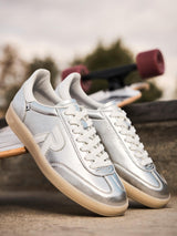 03524 Rieker San Diego Leather Sneaker Silver