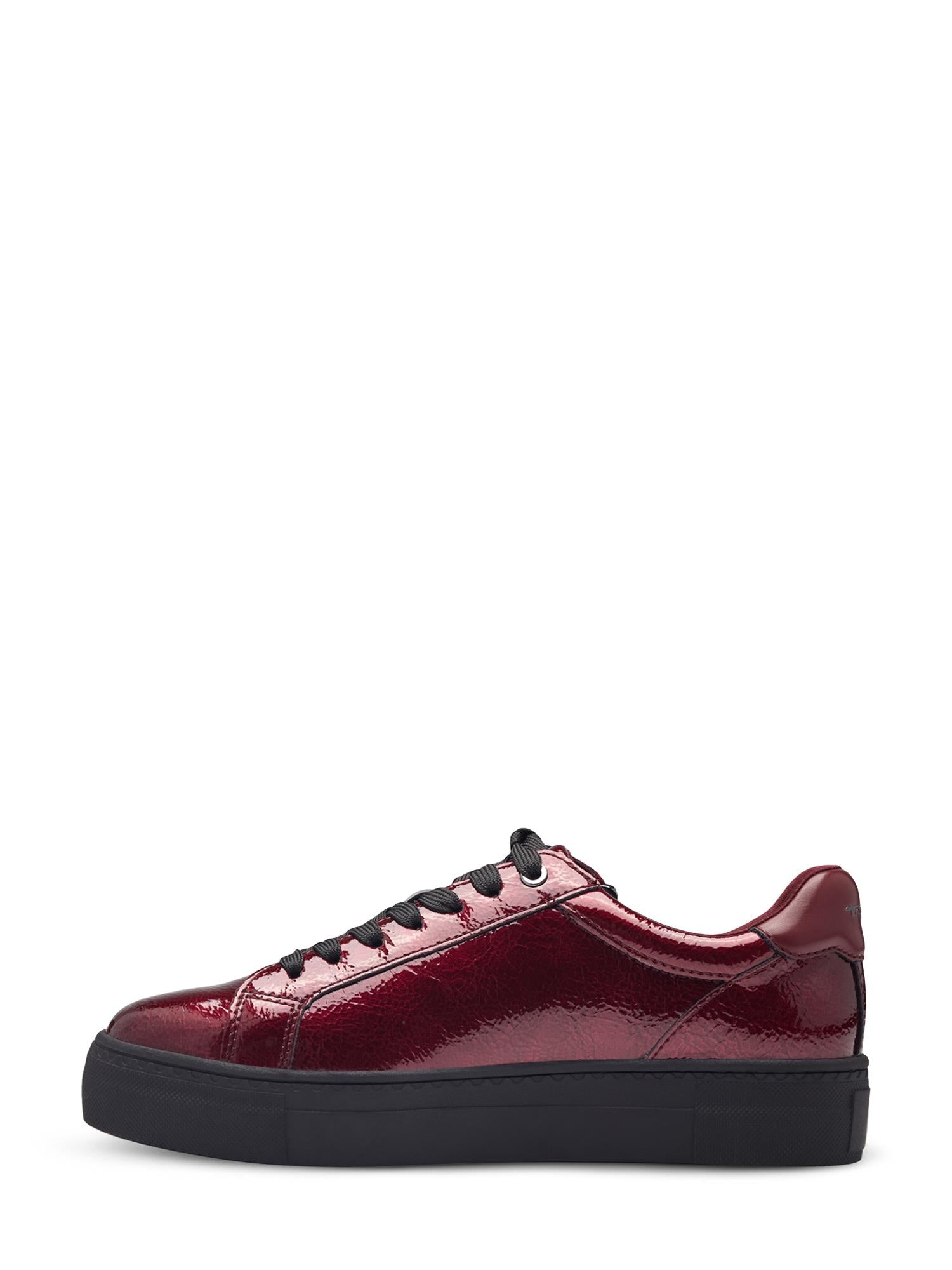 05680 Red Patent Platform Sneakers