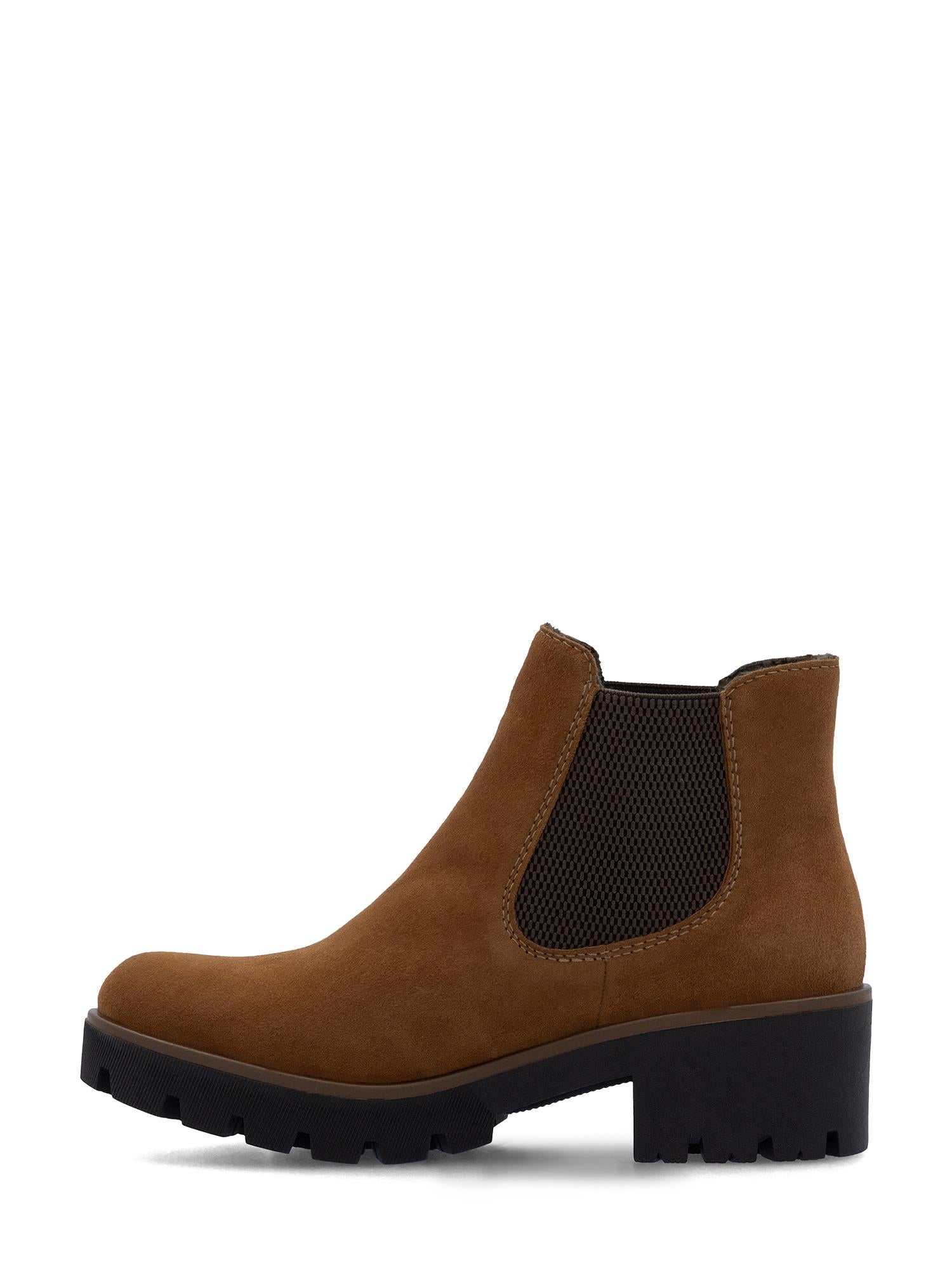 04482 Malou Suede Boots Fleecefôret