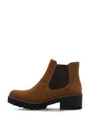 04482 Malou Suede Boots Fleecefôret