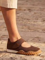 06238 Tyra Ballerina Sneaker Brown