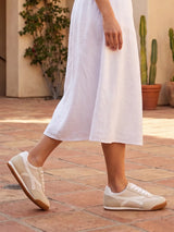 06242 Retro Sneaker Beige